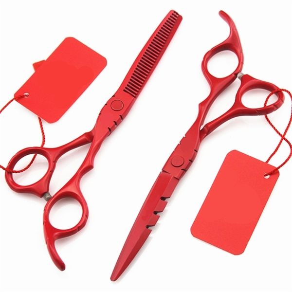 professional 6 & 5.5 inch japan 440c hair scissors set thinning barber cutting shears scissor tools dressing 220121
professional 6 & 5.5 inch japan 440c hair scissors set thinning barber cutting shears scissor tools dressing 220121