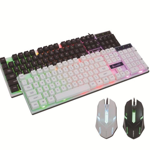 keyboard mouse combos backlight computer and set game machinery handfeel usb cable rainbow suspension shining kit
keyboard mouse combos backlight computer and set game machinery handfeel usb cable rainbow suspension shining kit
