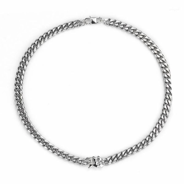 hip hop titanium steel cuban chokers necklace rock simple trendy letter metal pendant necklace statement jewelry gifts1, Golden;silver
hip hop titanium steel cuban chokers necklace rock simple trendy letter metal pendant necklace statement jewelry gifts1, Golden;silver