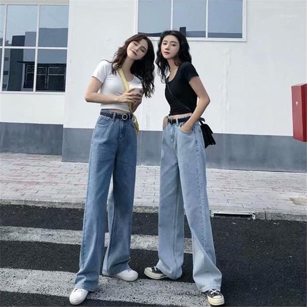 high waist boyfriend wide leg women blue denim jeans korean pants trousers loose autumn jeans mujer1
high waist boyfriend wide leg women blue denim jeans korean pants trousers loose autumn jeans mujer1