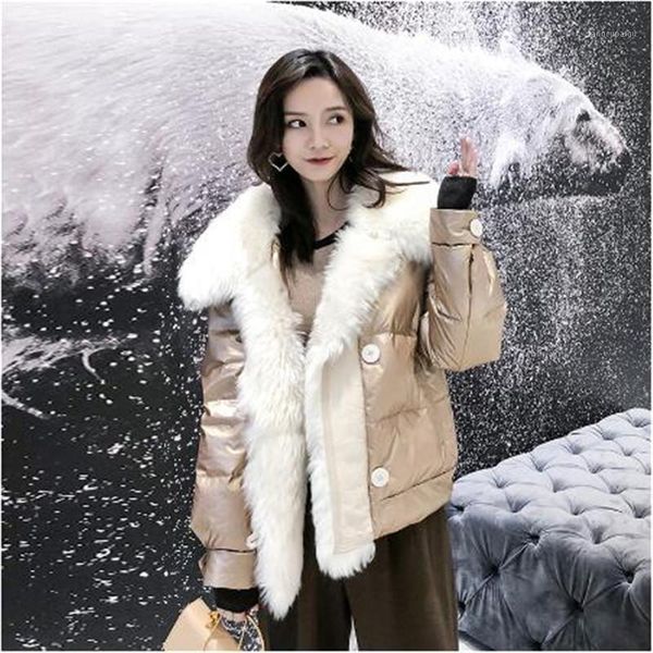 2019 new thick warm winter jacket women wool double face fur coat real fur duck down coat streetwear luxury outerwear1, Black;brown
2019 new thick warm winter jacket women wool double face fur coat real fur duck down coat streetwear luxury outerwear1, Black;brown