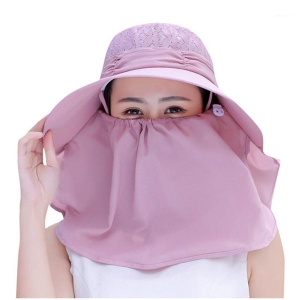 wide brim hats women's foldable sun uv protection hat face neck summer beach ladies solid stylish l03101, Blue;gray
wide brim hats women's foldable sun uv protection hat face neck summer beach ladies solid stylish l03101, Blue;gray