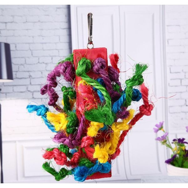 colorful sisal parrots toys bird cotton rope chewing climbing toy for parrots cockatiel birds funn qylzxs homes2011
colorful sisal parrots toys bird cotton rope chewing climbing toy for parrots cockatiel birds funn qylzxs homes2011
