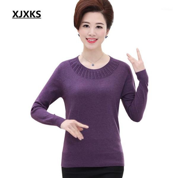 xjxks sweater 2020 new women sweaters and pullovers long sleeve sweater women's pullover plus size clothing basic shirt1, White;black
xjxks sweater 2020 new women sweaters and pullovers long sleeve sweater women's pullover plus size clothing basic shirt1, White;black