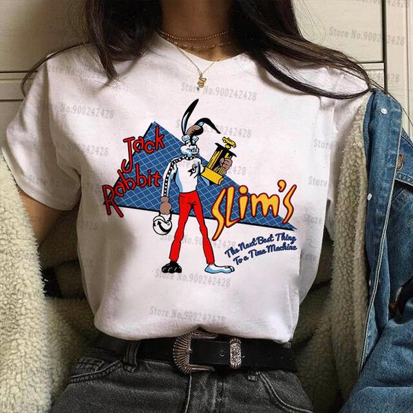 quentin tarantino vector t shirt women jack rabbit slims t shirt harajuku ullzang 90s cute rabbit graphic top, White
quentin tarantino vector t shirt women jack rabbit slims t shirt harajuku ullzang 90s cute rabbit graphic top, White