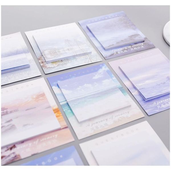 mohamm 30sheets creative scenery tour can tear up sticky notes memo pad fresh students school stationery supply f jllyro
mohamm 30sheets creative scenery tour can tear up sticky notes memo pad fresh students school stationery supply f jllyro