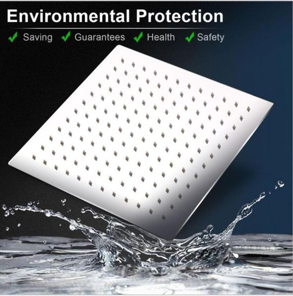 12 inch square stainless steel spray thin section supercharged mirror concealed shower head with 11 inch extension ro
12 inch square stainless steel spray thin section supercharged mirror concealed shower head with 11 inch extension ro