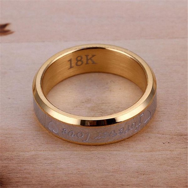 gold color new listing tide boys always love steel ring punk style ring jewelry women men lovely nice noble h bbyzes, Silver
gold color new listing tide boys always love steel ring punk style ring jewelry women men lovely nice noble h bbyzes, Silver