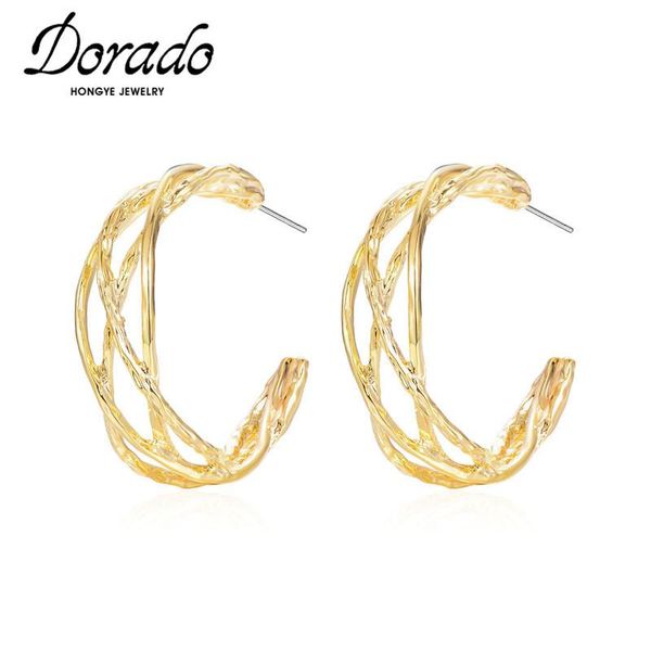 hoop & huggie dorado big reticular circle earrings for women funk metal round generous jewelry gift female 2021, Golden;silver
hoop & huggie dorado big reticular circle earrings for women funk metal round generous jewelry gift female 2021, Golden;silver