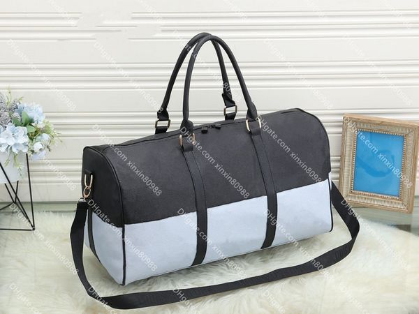 new color stitching style men totes luxury designers bags men travel bag leather duffle bag luggage handbags large capacity sport bag 55cm
new color stitching style men totes luxury designers bags men travel bag leather duffle bag luggage handbags large capacity sport bag 55cm