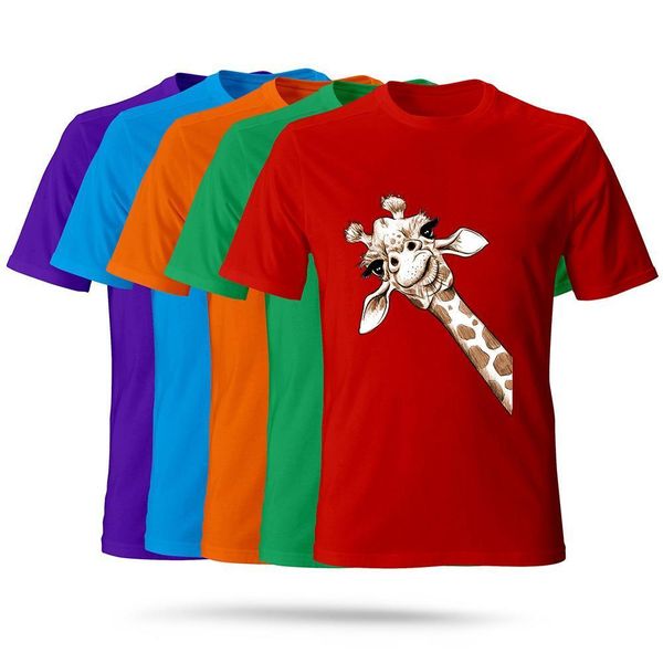 summer fashion giraffe print multicolor women t-shirt versatile streetwear women's shirt hipster trendy casual round neck tshirt, White
summer fashion giraffe print multicolor women t-shirt versatile streetwear women's shirt hipster trendy casual round neck tshirt, White