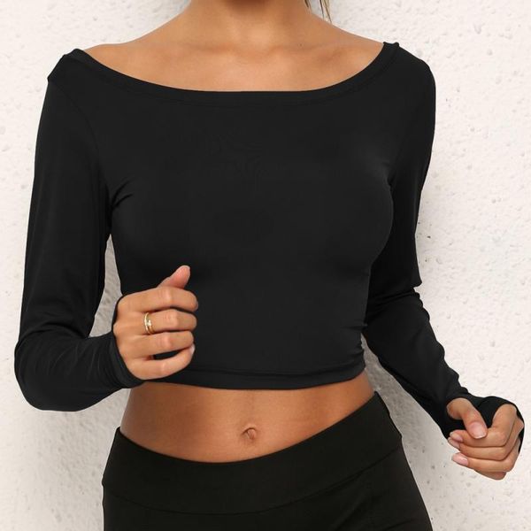 women seamless yoga high waist gym sports running thin short t-shirt suit long sleeve shirts fitness workout kg-175, White;red
women seamless yoga high waist gym sports running thin short t-shirt suit long sleeve shirts fitness workout kg-175, White;red