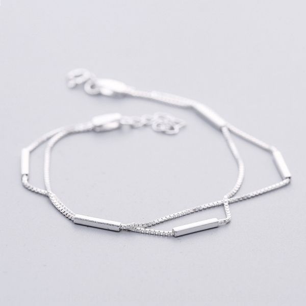s925 sterling silver girl simple korean style literary double square fashion jewelry s925 sterling silver bracelet girl simple korean style, Golden;silver
s925 sterling silver girl simple korean style literary double square fashion jewelry s925 sterling silver bracelet girl simple korean style, Golden;silver
