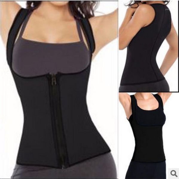 fajas modeladoras zippered women waist trainer body shaper plus size perspiration vest waist trainer 4xl female shapewear1, Black;white
fajas modeladoras zippered women waist trainer body shaper plus size perspiration vest waist trainer 4xl female shapewear1, Black;white