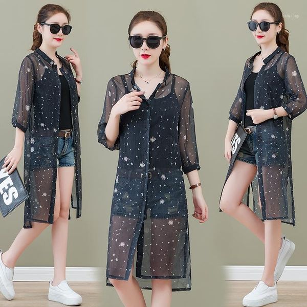 #3577 black chiffon blouse women long sleeves long shirt ladies tie dyed printed transparent blouses for woman beach shirt sexy1, White
#3577 black chiffon blouse women long sleeves long shirt ladies tie dyed printed transparent blouses for woman beach shirt sexy1, White