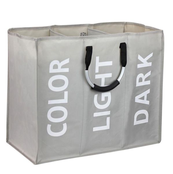 laundry storage & organization 3 grids oxford basket with aluminum handle foldable dirty clothes bag for clothing toys household organizers
laundry storage & organization 3 grids oxford basket with aluminum handle foldable dirty clothes bag for clothing toys household organizers