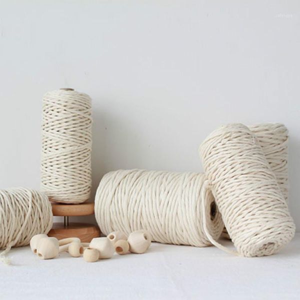 hand-knitted macrame cord home decoration accessories 3mm 4mm twine cotton rope creative arts and craftsdiy chinese knot cord1, Black;white
hand-knitted macrame cord home decoration accessories 3mm 4mm twine cotton rope creative arts and craftsdiy chinese knot cord1, Black;white
