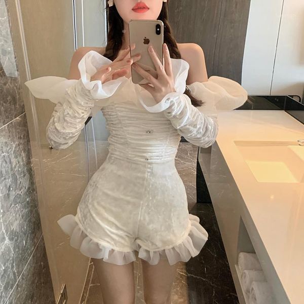 women's jumpsuits & rompers alien kitty apricot vintage chic 2021 ruffles french plus size gentle retro off-shoulders slim, Black;white
women's jumpsuits & rompers alien kitty apricot vintage chic 2021 ruffles french plus size gentle retro off-shoulders slim, Black;white