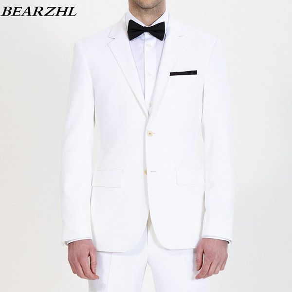 men suits for wedding groom tuxedo white prom suit custom made suit 20201, White;black
men suits for wedding groom tuxedo white prom suit custom made suit 20201, White;black