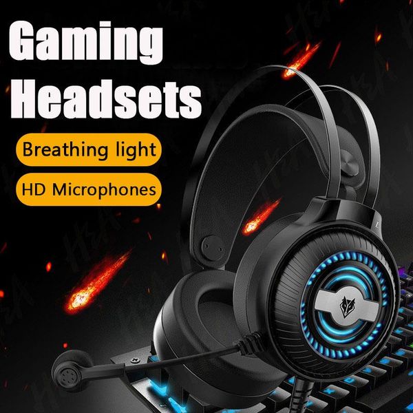 h&a stereo led gaming headset for ps4 xbox gamer headphone with mic noise reduction kid pc computer over ear music earphone gift
h&a stereo led gaming headset for ps4 xbox gamer headphone with mic noise reduction kid pc computer over ear music earphone gift
