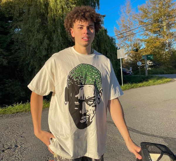 men's t-shirts american rodman boy white short t-shirt men's and women's loose hip hop street half sleeved fashion tee, White;black
men's t-shirts american rodman boy white short t-shirt men's and women's loose hip hop street half sleeved fashion tee, White;black