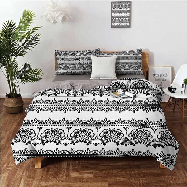 mehndi influences monochrome blossoms artful damask arabesque cultural folk designbedding 3-piece set
mehndi influences monochrome blossoms artful damask arabesque cultural folk designbedding 3-piece set