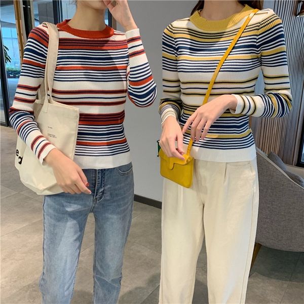 v56iv 2020 новый соответствующий пуловеры pulloverknitted свитер пуловер и pulloverslim подходят цвета осени knitwearwomen-х и полосатые вес, White;black
v56iv 2020 новый соответствующий пуловеры pulloverknitted свитер пуловер и pulloverslim подходят цвета осени knitwearwomen-х и полосатые вес, White;black