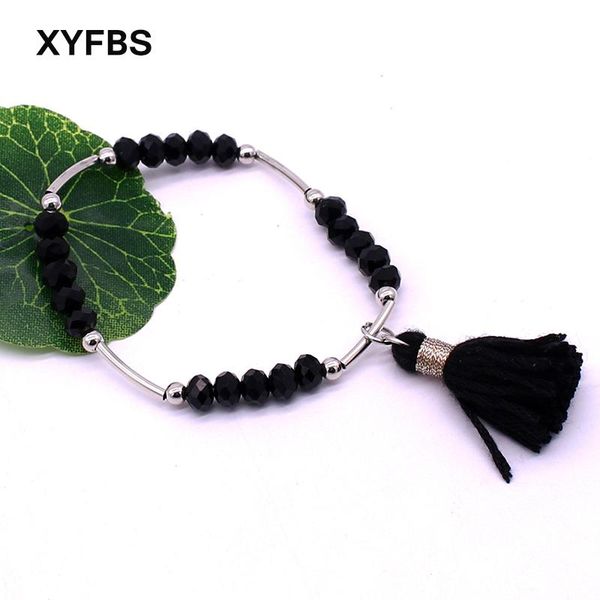 crystal bracelet fashion crystal beads shell tassel bracelet &bracelets for women simple elastic beaded jewelry gifts, Black
crystal bracelet fashion crystal beads shell tassel bracelet &bracelets for women simple elastic beaded jewelry gifts, Black