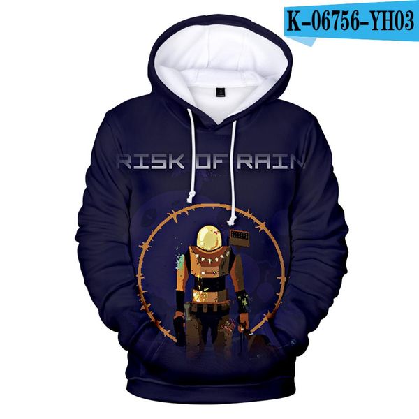 2020 риск дождя hoodie 3d мужчины женщины толстовка с длинным рукавом толстовка повседневный streetwear harajuku видеоигры одежда bbyllx lg2, Black
2020 риск дождя hoodie 3d мужчины женщины толстовка с длинным рукавом толстовка повседневный streetwear harajuku видеоигры одежда bbyllx lg2, Black