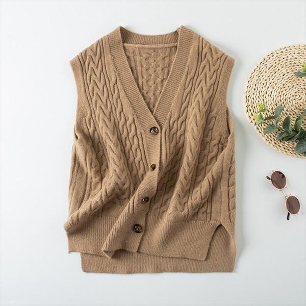 v neck single breasted sweater cardigan for women 2019 new spring asymmetry loose sleeveless knitted vest female outerwear, Black;white
v neck single breasted sweater cardigan for women 2019 new spring asymmetry loose sleeveless knitted vest female outerwear, Black;white