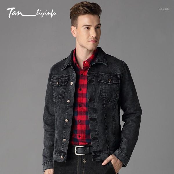 wholesale- tanliyinfu2017 spring and summer new high-quality black gray men's denim jacket fashion men's jacket 11 ounces1, Black;brown
wholesale- tanliyinfu2017 spring and summer new high-quality black gray men's denim jacket fashion men's jacket 11 ounces1, Black;brown
