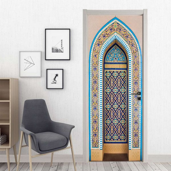 arabic style art door bedroom bathroom decoration waterproof self adhive pvc environmental wall sticker musd016
arabic style art door bedroom bathroom decoration waterproof self adhive pvc environmental wall sticker musd016