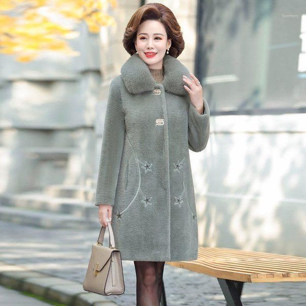 2021 autumn winter single-breasted faux fur collar wool casual solid color coat imitation mink cashmere jacket slim outwear s6941, Black
2021 autumn winter single-breasted faux fur collar wool casual solid color coat imitation mink cashmere jacket slim outwear s6941, Black