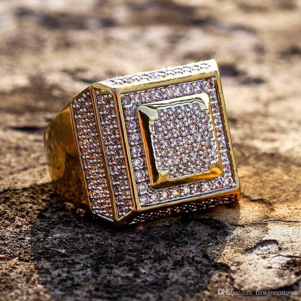 zircon-inlaid men's ring hip-hop square ring selling in europe and america, Silver
zircon-inlaid men's ring hip-hop square ring selling in europe and america, Silver