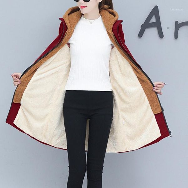 coat cotton jacket women 2019 new women autumn winter cotton overcoat zipper coat female hooded winter parka plus size#y21, Black
coat cotton jacket women 2019 new women autumn winter cotton overcoat zipper coat female hooded winter parka plus size#y21, Black