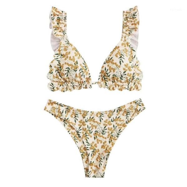 bikinis set melphieer lady's 2021 bikini floral ruches ruffle shoulder high cut flower printed brazilian bottoms in stock1
bikinis set melphieer lady's 2021 bikini floral ruches ruffle shoulder high cut flower printed brazilian bottoms in stock1