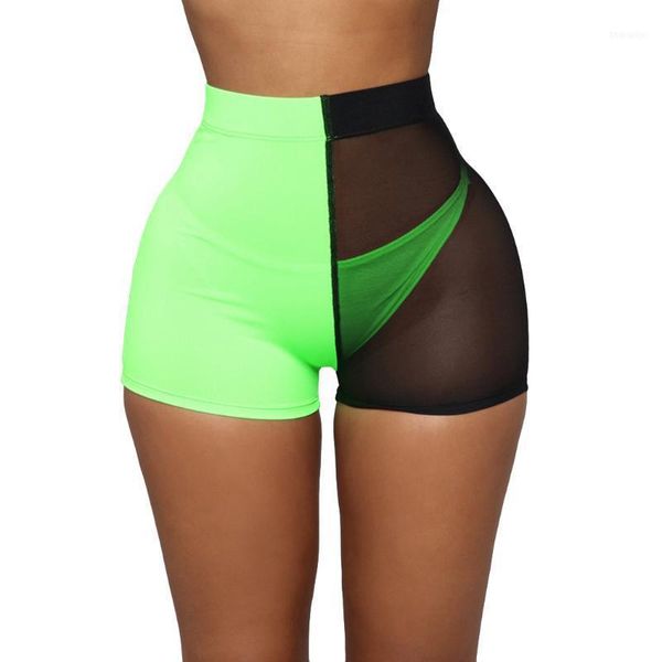 ladies patchwork mesh see through shorts women summer neon green bodycon high waist shorts slim biker booty joggers11, White;black
ladies patchwork mesh see through shorts women summer neon green bodycon high waist shorts slim biker booty joggers11, White;black