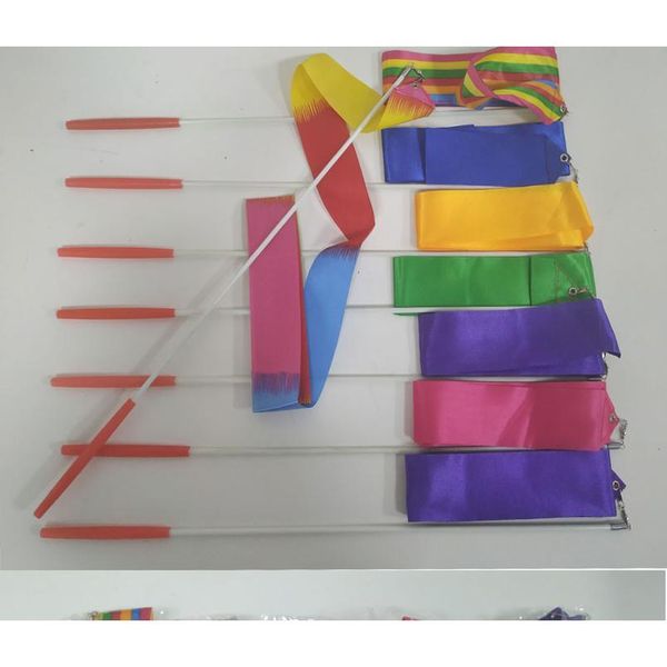 2m/4m colorful gym dance rhythmic art gymnastic ribbons ballet streamer twirling rod stick for tr bbyfbx
2m/4m colorful gym dance rhythmic art gymnastic ribbons ballet streamer twirling rod stick for tr bbyfbx