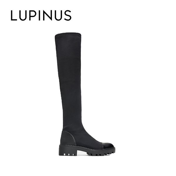 lupinus fashion knee high winter women long boots 2020 new chic stretch fabrics casual women boots casual black flat
lupinus fashion knee high winter women long boots 2020 new chic stretch fabrics casual women boots casual black flat