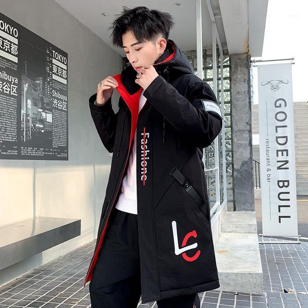 2020 luxury designer men's padded jacket winter padded jacket mid-length personality trend over the knee student1, Black
2020 luxury designer men's padded jacket winter padded jacket mid-length personality trend over the knee student1, Black