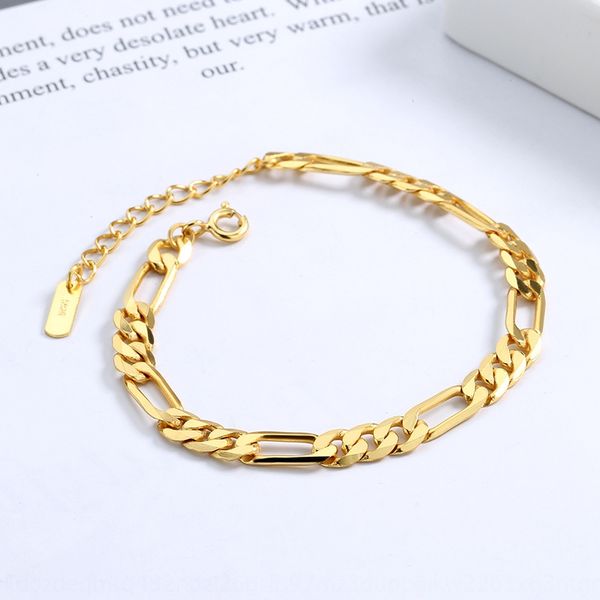 korean bracelet jewelry s925 pure bracelet cold wind small simple chain women fashion personality versatile silver chain silver jewelry hlkg, Golden;silver
korean bracelet jewelry s925 pure bracelet cold wind small simple chain women fashion personality versatile silver chain silver jewelry hlkg, Golden;silver