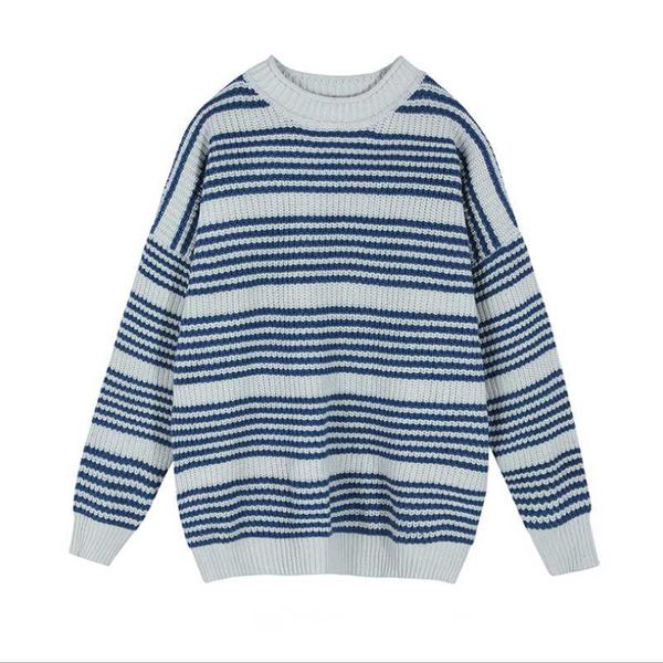 round neck pullover sweater winter striped couple shirt fashion simple student loose sweater male warm, White;black
round neck pullover sweater winter striped couple shirt fashion simple student loose sweater male warm, White;black