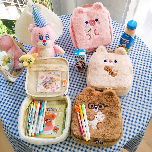 milkjoy doodle square makeup bag cute cartoon animal embroidered plush storage bag ins wind large capacity
milkjoy doodle square makeup bag cute cartoon animal embroidered plush storage bag ins wind large capacity