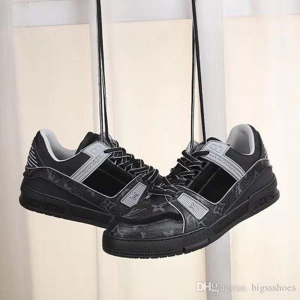 casual shoes designer mens womens trainers low men women race sneakers star runway leather glitter white show shoes, Black
casual shoes designer mens womens trainers low men women race sneakers star runway leather glitter white show shoes, Black