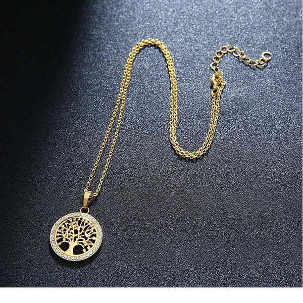 tree of life crystal round small pendant necklace gold sweater chain long necklaces &owl pendants women jewel jlltlk, Black
tree of life crystal round small pendant necklace gold sweater chain long necklaces &owl pendants women jewel jlltlk, Black