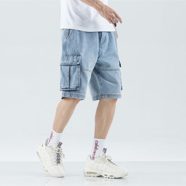 lcn6g large men's summer shorts fashion brand ins men's work wear capris jeans work clothes 2019 and jeansnew pants jeans trend oj, Blue
lcn6g large men's summer shorts fashion brand ins men's work wear capris jeans work clothes 2019 and jeansnew pants jeans trend oj, Blue
