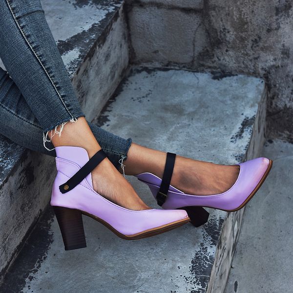 goxpacer 2020 summer shoes women pointed toe pu women pumps square heels ankle strap buckle shallow band single back wrap new, Black
goxpacer 2020 summer shoes women pointed toe pu women pumps square heels ankle strap buckle shallow band single back wrap new, Black
