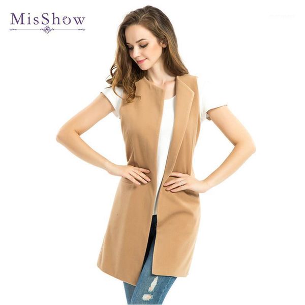 women's vests autumn women's spring and vest office long casual jacket sleeveless size1, Black;white
women's vests autumn women's spring and vest office long casual jacket sleeveless size1, Black;white