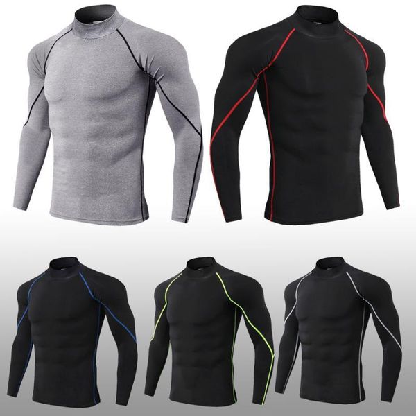t-shirt with fitness lapel compression, high collar, casual thermal men's underwear streetwear, gym kg-200, Black;blue
t-shirt with fitness lapel compression, high collar, casual thermal men's underwear streetwear, gym kg-200, Black;blue