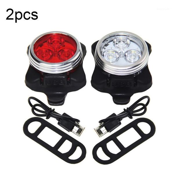 bike lights 2pcs bicycle front usb rechargeable riding lighting led mountain warning tail lamps1
bike lights 2pcs bicycle front usb rechargeable riding lighting led mountain warning tail lamps1